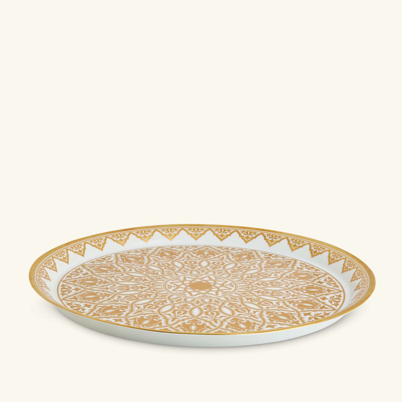 Venise Serving Platter Round Gold bernardaud venise serving platter round gold