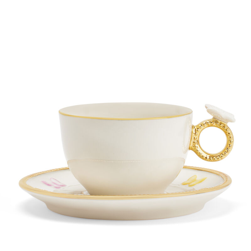 Butterfly Tea Cup & Saucer, large
