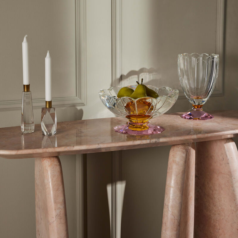 ريفليكشنز كوبنهاغن قطعة ديكور مركزية فلورا وردية