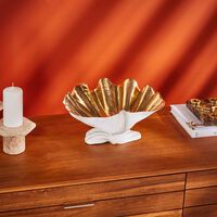 لوبجيه قطعة ديكور مركزية نبتون باللون الذهبي