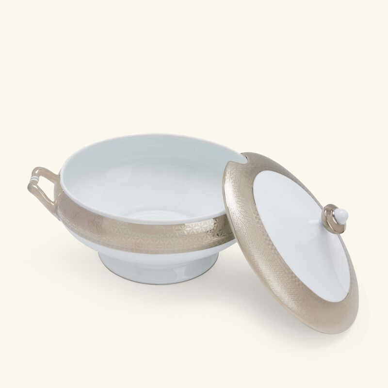 Divine Soup Tureen Silver bernardaud divine soup tureen silver