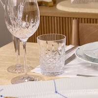 waterford mastercraft irish lace drinking glass clear set of 2