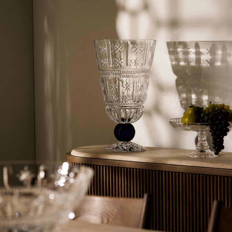 Katherina Conical Vase Large Blue mario cioni c katherina conical vase large blue