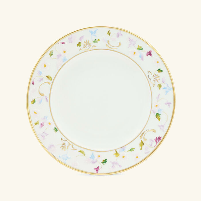 villari taormina dessert plate white 21cm