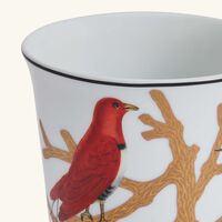 Aux Oiseaux Tumbler with Candle bernardaud aux oiseaux tumbler with candle
