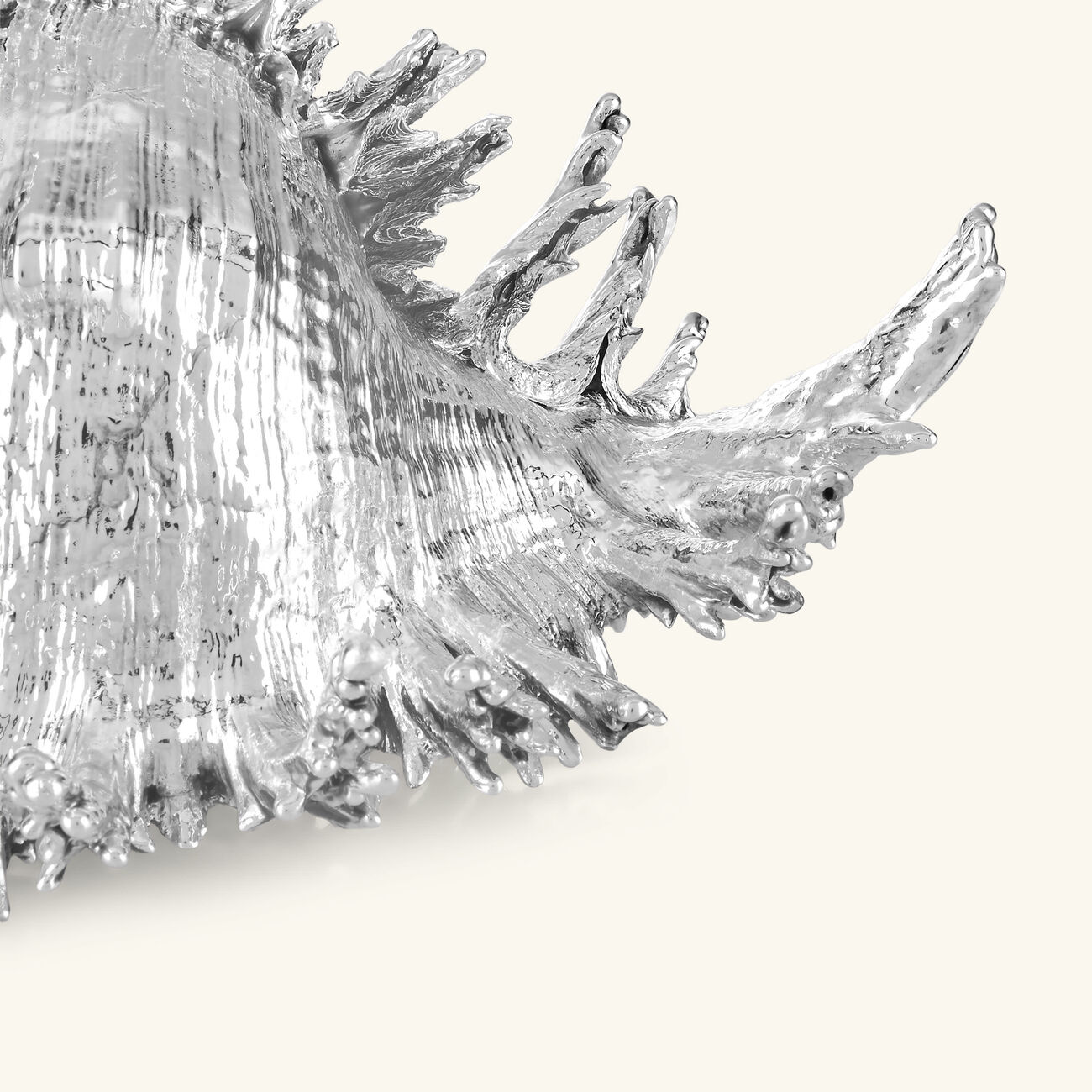 buccellati mures ramosus shell figurine small silver