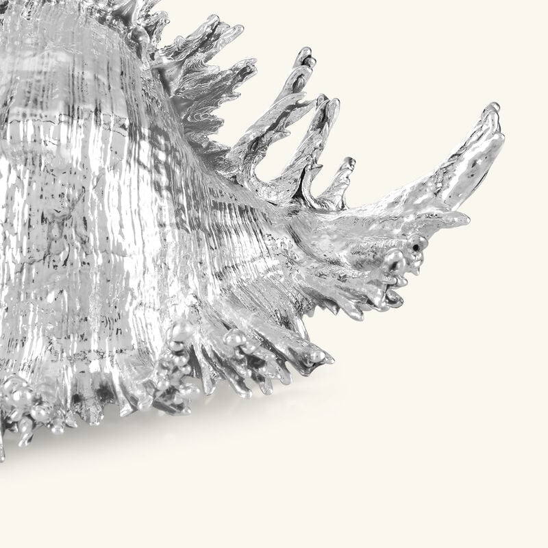 buccellati mures ramosus shell figurine small silver