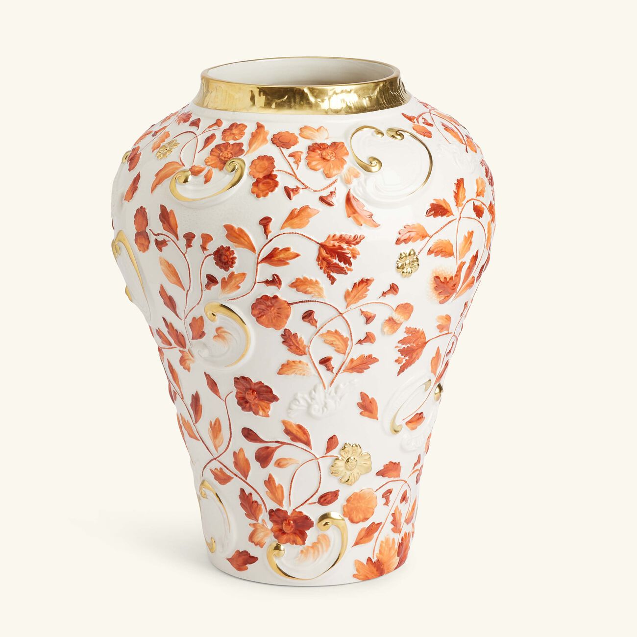 villari taormina vase large red