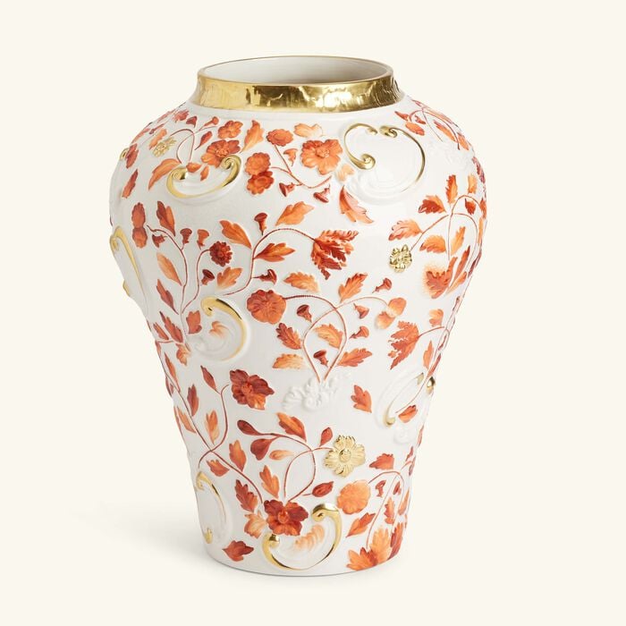 Taormina Vase Large Red villari taormina vase large red