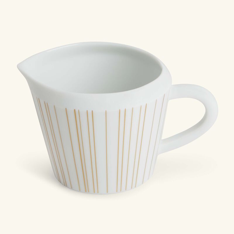 bernardaud sol milk pitcher gold