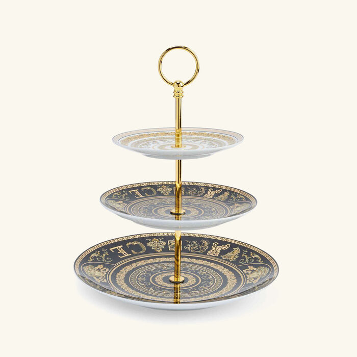 versace virtus gala cake stand
