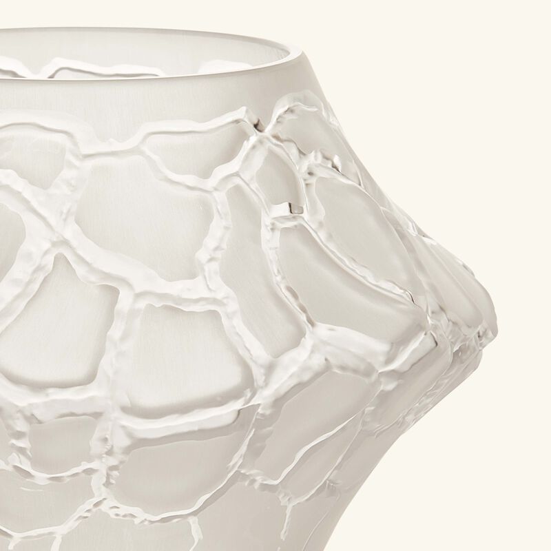 لاليك مزهرية تيرامينيرال كالديرا فوتيف الدائرية الصغيرة الشفافة