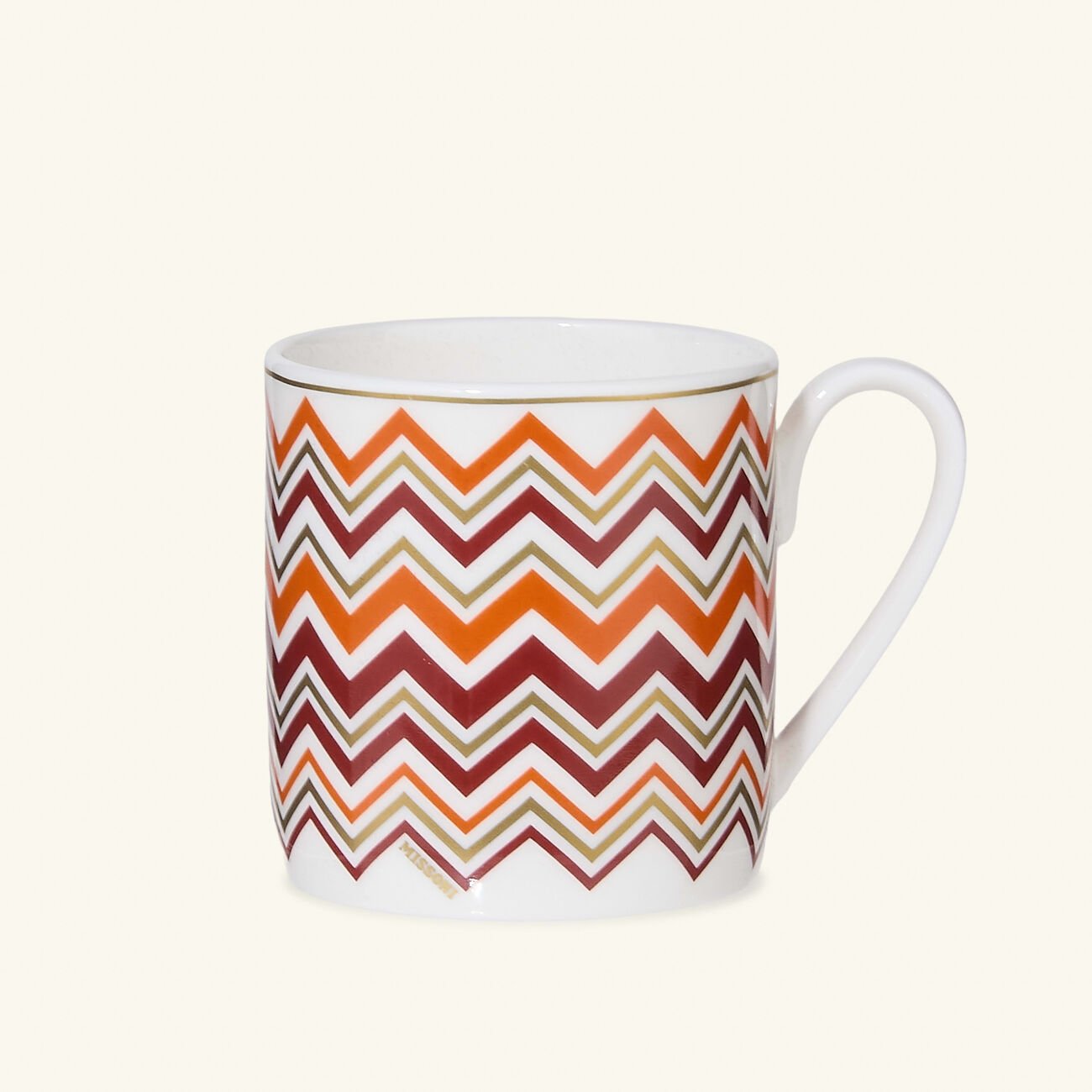 missoni home iconic coffee cup   saucer multicolor