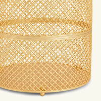 Firenze Waste Basket Gold villari firenze waste basket gold