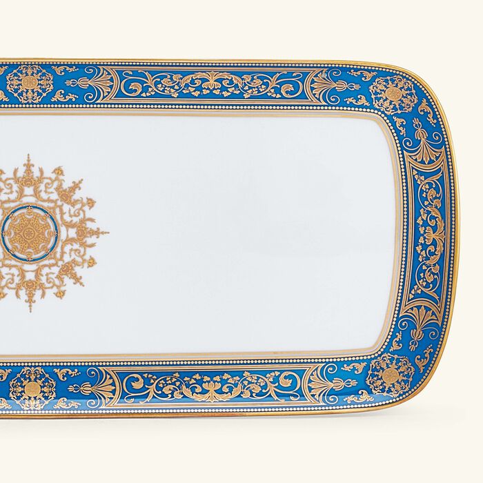 Aux Rois Cake Platter Rectangular Gold bernardaud aux rois cake platter rectangular gold