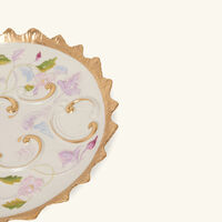 Taormania Serving Tray Round Medium White villari taormania serving tray round medium white