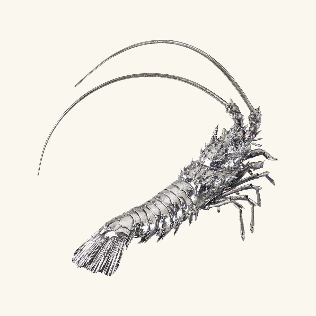Marina Sailfish Lobster Sculpture Silver Large buccellati marina sailfish lobster sculpture silver large