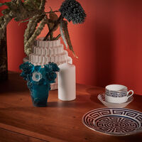 Rose Passion Vase Small Blue daum rose passion vase small blue