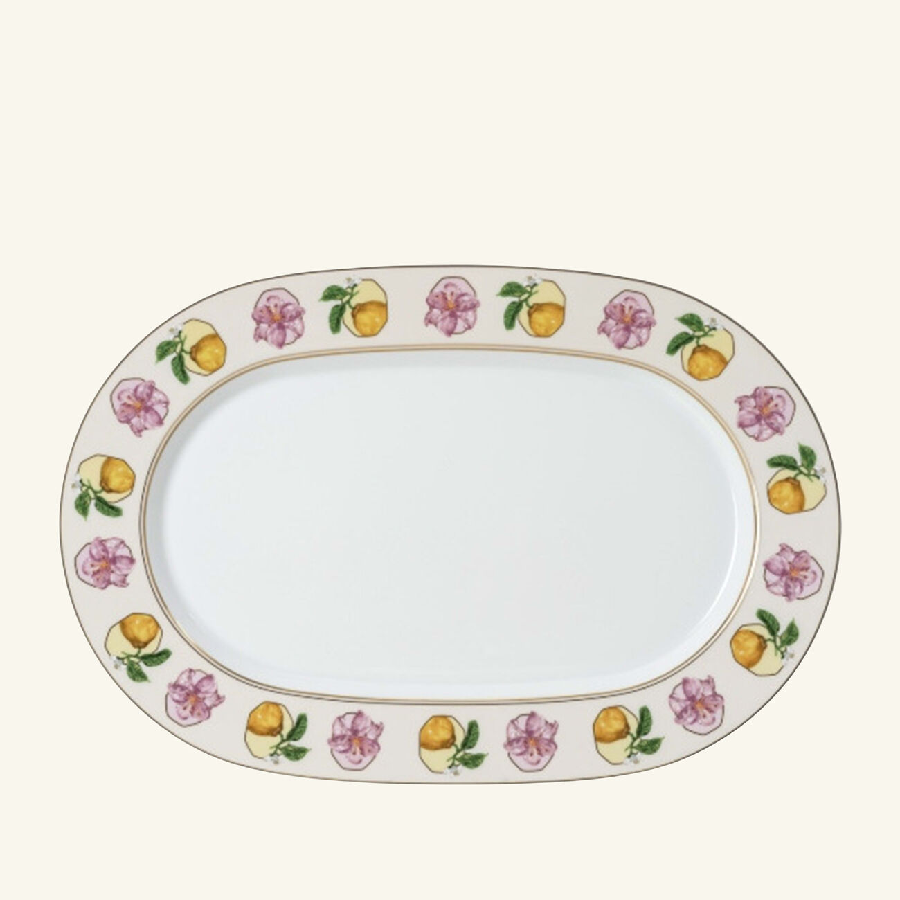 روزنتال طبق الضيافة آيديليا مارشملو بتصميم بيضاوي الشكل   34 سم