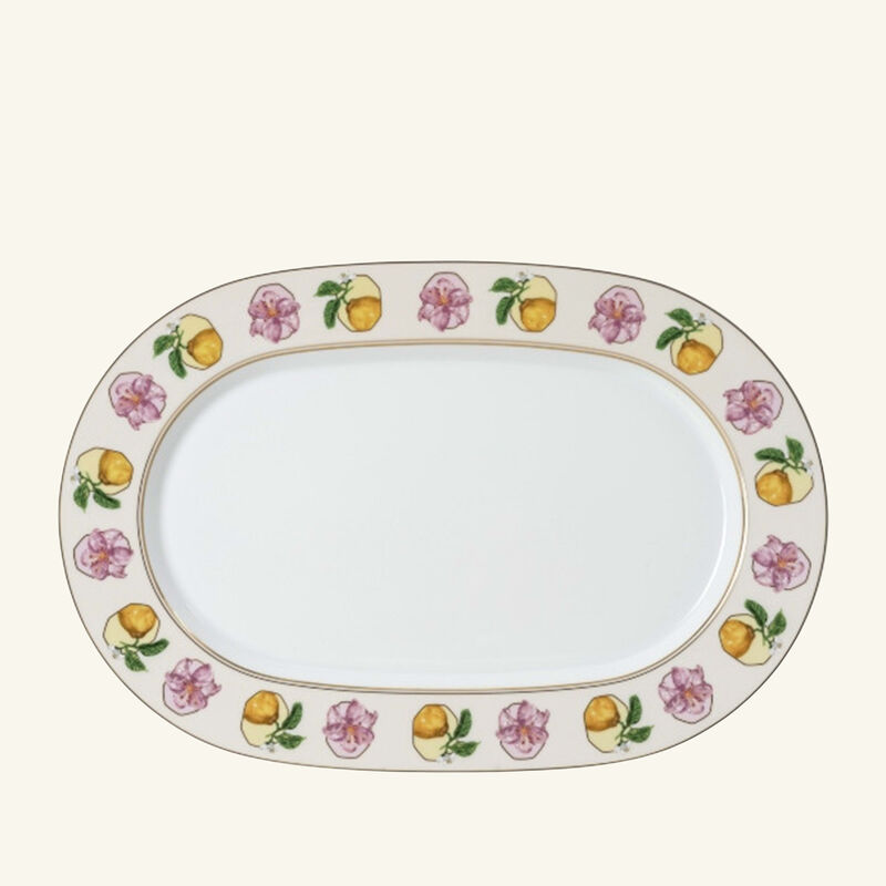 روزنتال طبق الضيافة آيديليا مارشملو بتصميم بيضاوي الشكل   34 سم