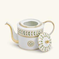Constance Tea Pot Green bernardaud constance tea pot green