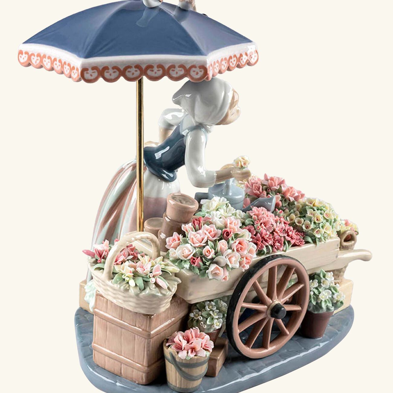 Flowers of The Season Woman Sculpture Medium Grey lladro flowers of the season woman sculpture medium grey