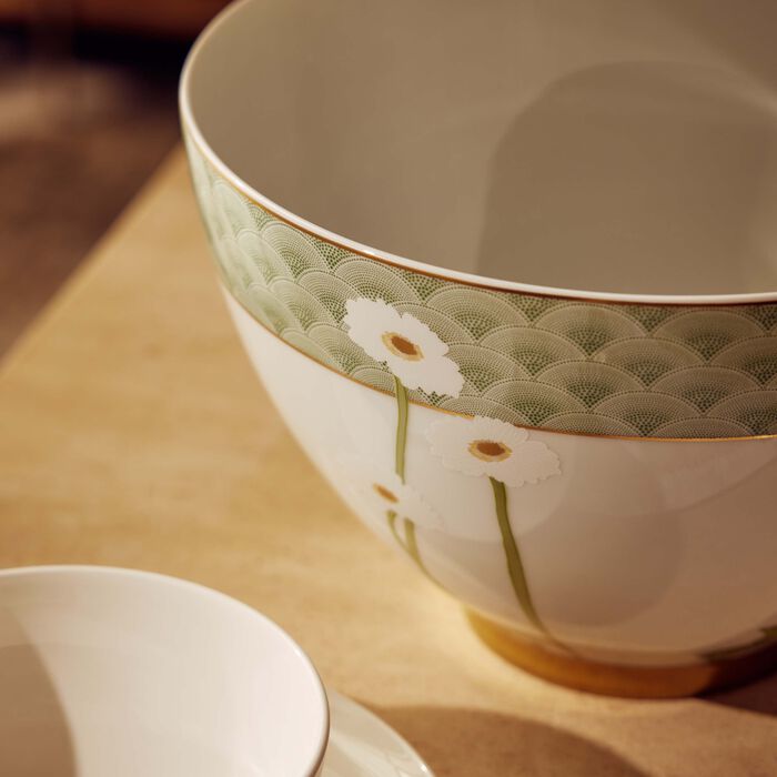 Praiana Salad Bowl Green 27cm bernardaud praiana salad bowl green 27cm