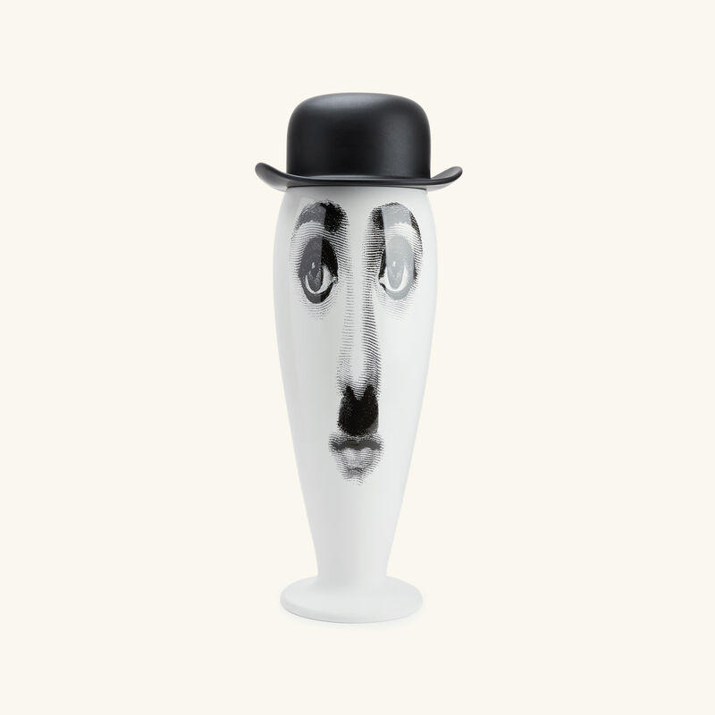 fornasetti smilzo charlot vase medium white