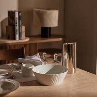 Twist Salad Bowl White 24cm bernardaud twist salad bowl white 24cm