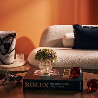 lalique tourbillons vase mini gold