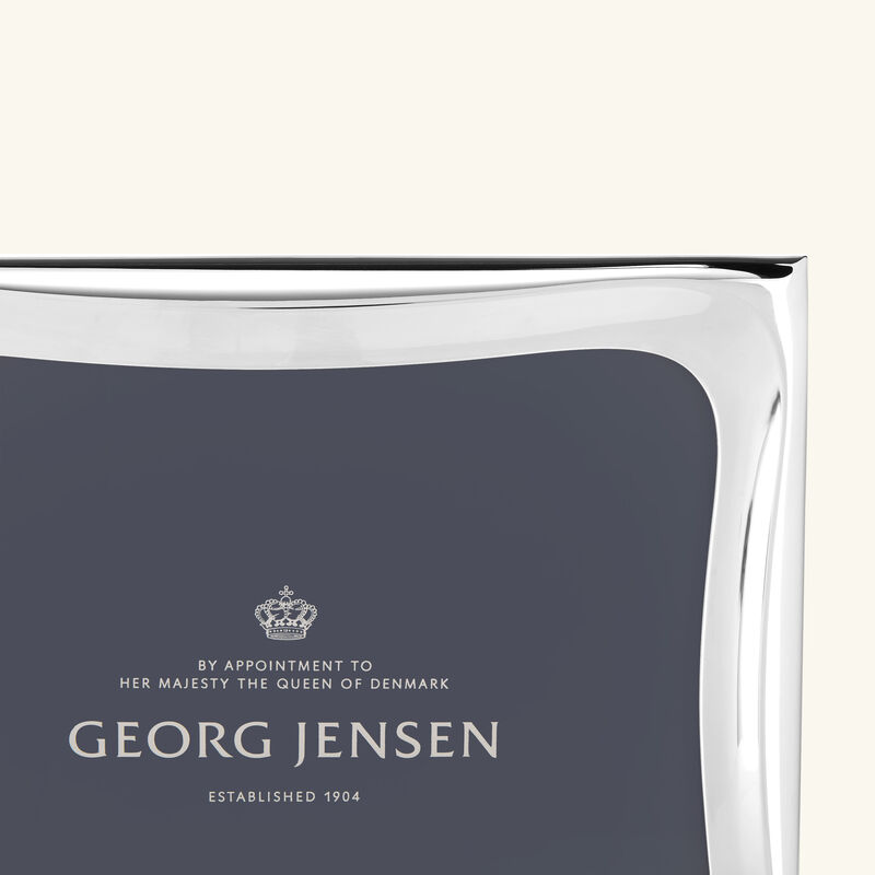 georg jensen cobra picture frame silver large