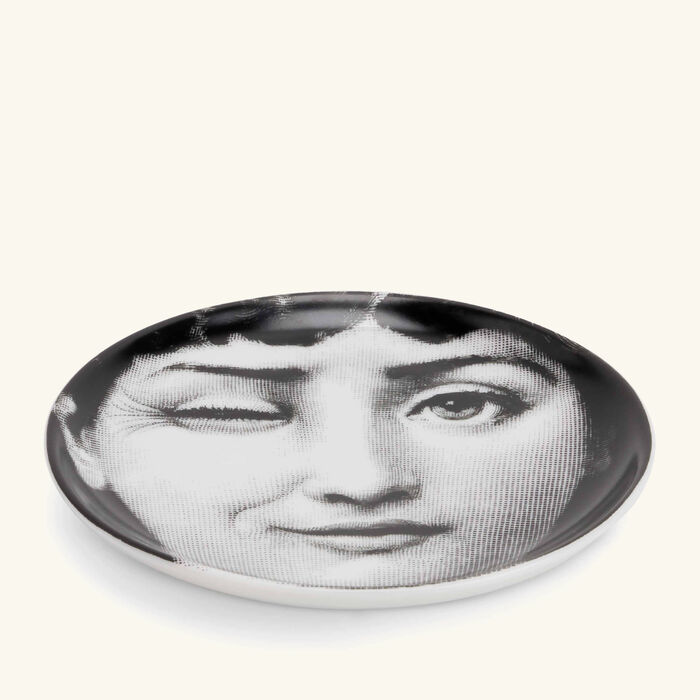 fornasetti tema e variazioni no 130 coaster grey