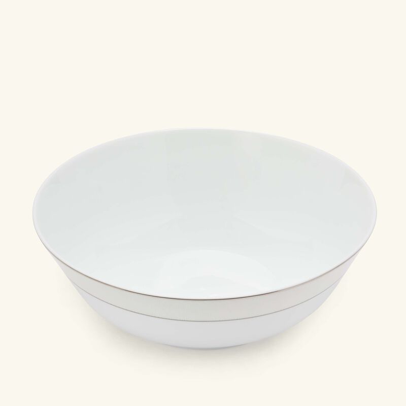 Dune Salad Bowl White 25cm bernardaud dune salad bowl white 25cm