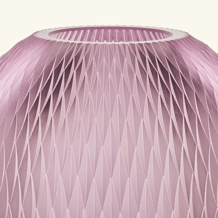 ruckl metamorphosis vase round medium pink