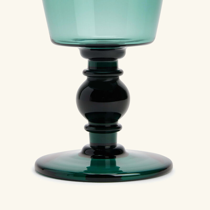 Hana Drinking Glass Green ira udaipur hana drinking glass green