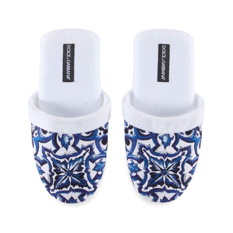 Cotton Terry Slippers - Small, large