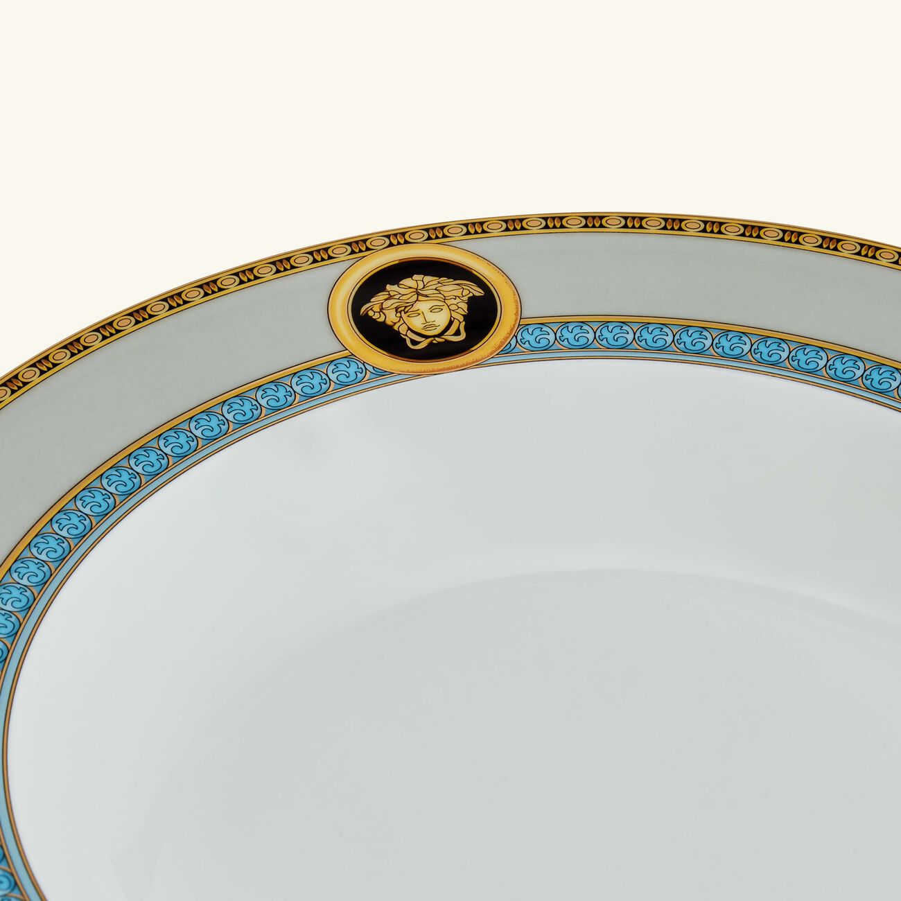 Prestige Gala Soup Plate Blue 22cm versace prestige gala soup plate blue 22cm
