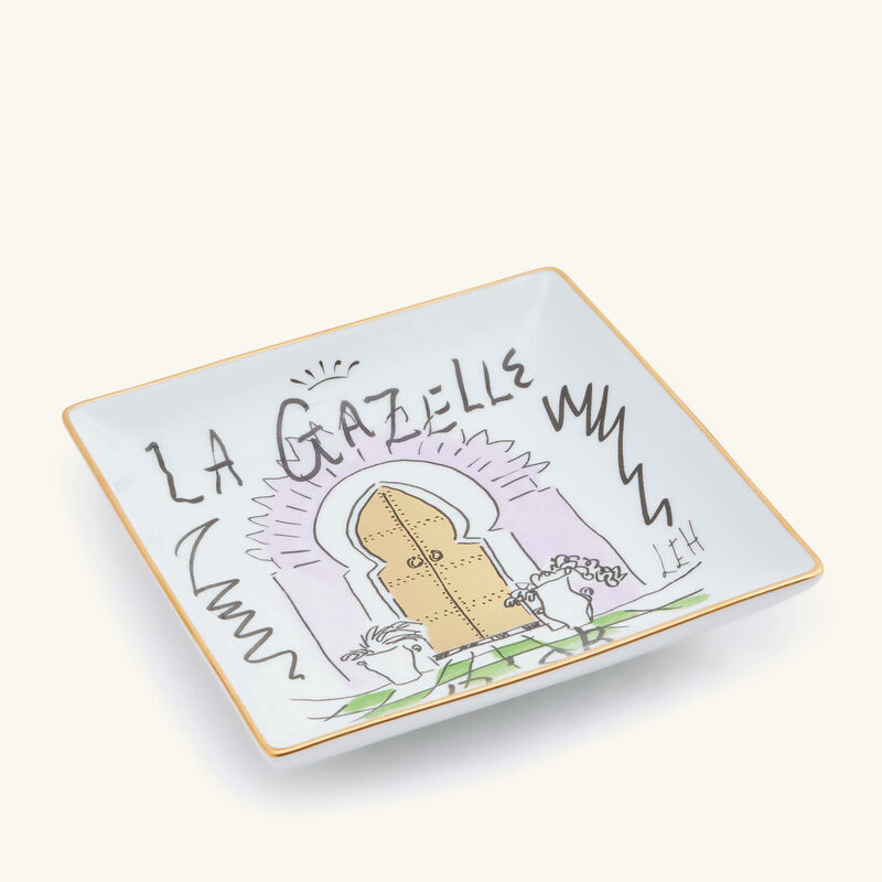 Designer Squared Vide Poche La Gazelle D'or ginori 1735 designer squared vide poche la gazelle d or