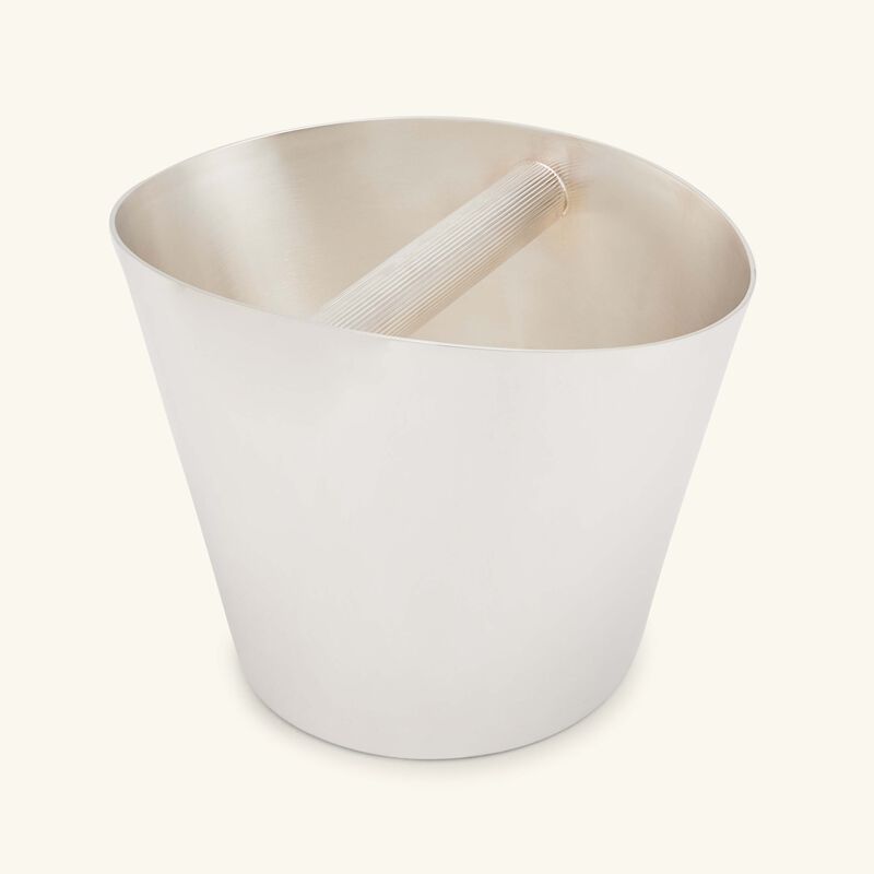 christofle k t two bottle champagne cooler bucket silver plated