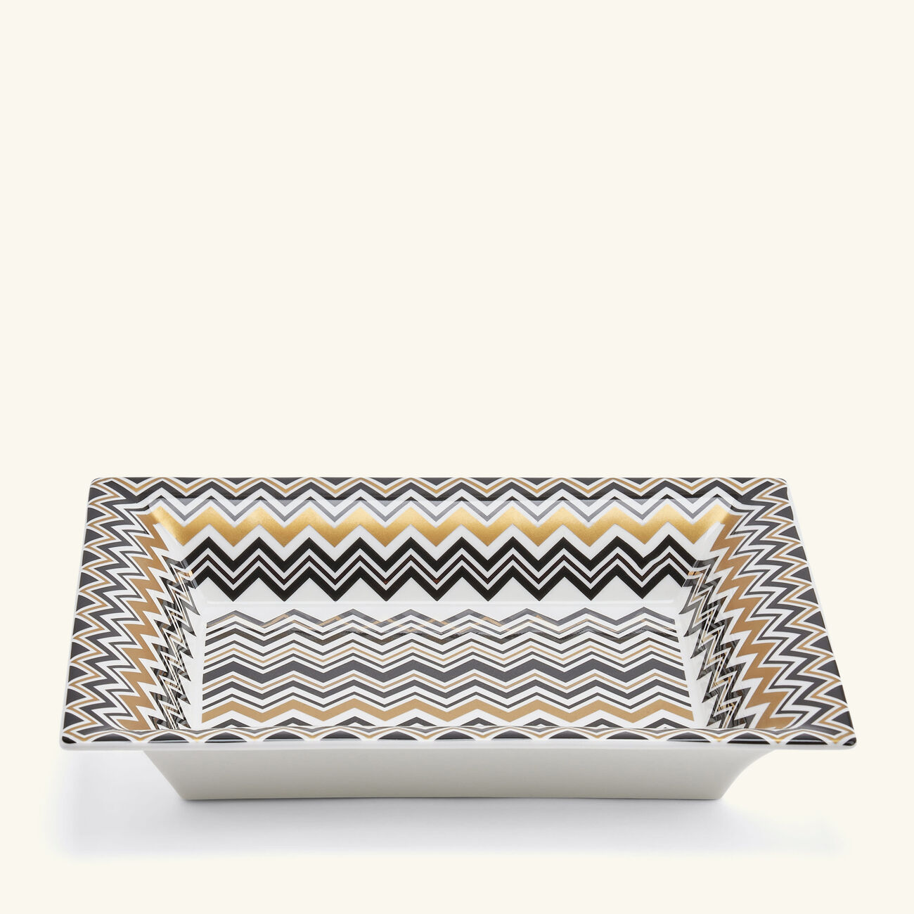 missoni home zig zag trinket tray rectangular small