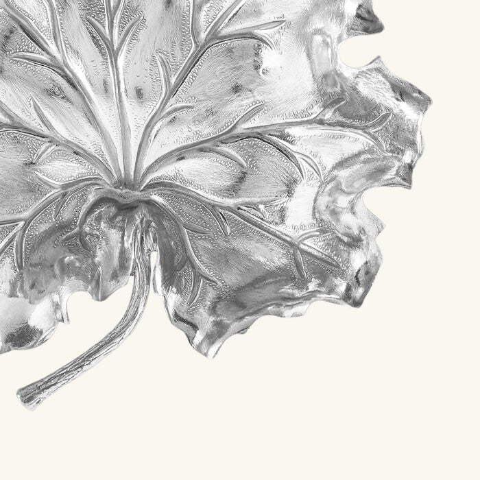 buccellati geranium leaf bowl small silver