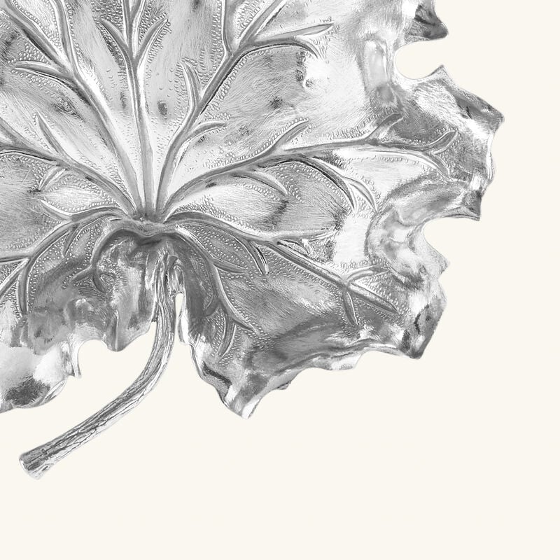 buccellati geranium leaf bowl small silver