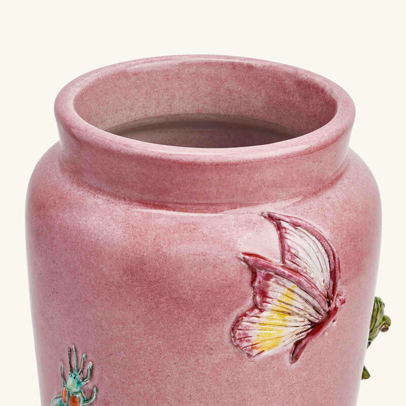 Blooming Vase Medium Pink etro blooming vase medium pink