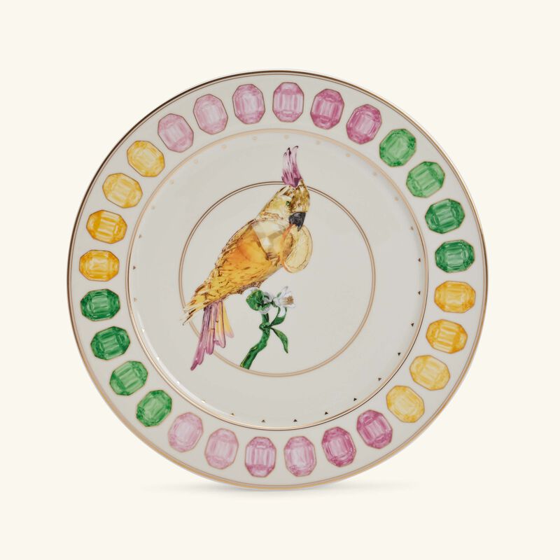 rosenthal idyllia service plate round cockatoo 33 cm