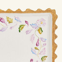 villari taormina serving tray rectangular large white