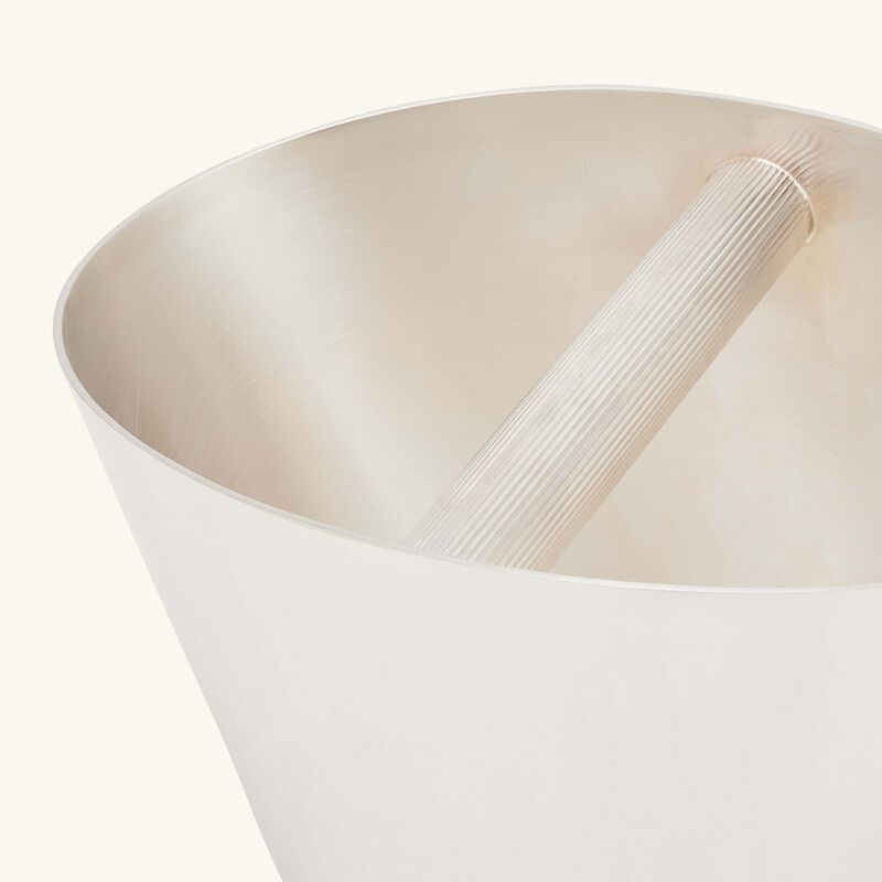 christofle k t two bottle champagne cooler bucket silver plated