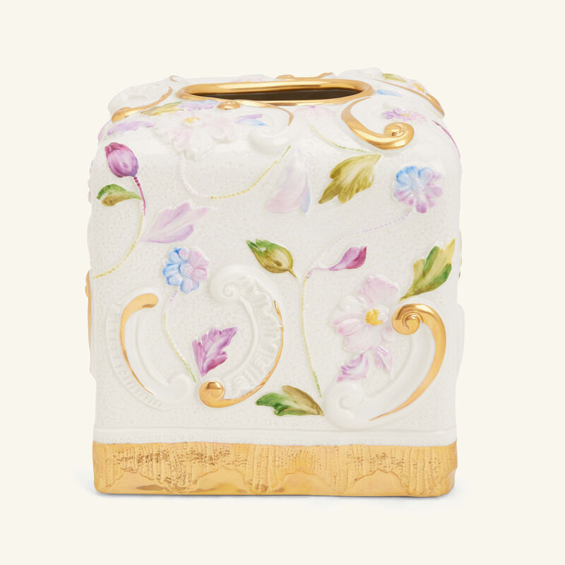 Taormina Tissue Box Gold villari taormina tissue box gold