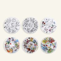 Marc Chagall Salad Plate Round White 21cm Set Of 6 bernardaud marc chagall salad plate round white 21cm set of 6