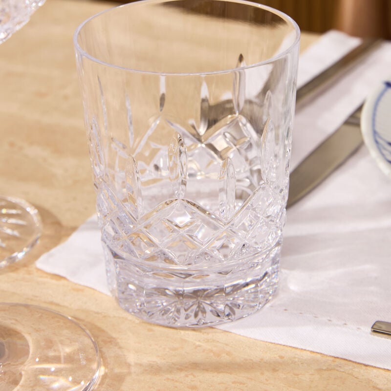 waterford mastercraft irish lace drinking glass clear set of 2