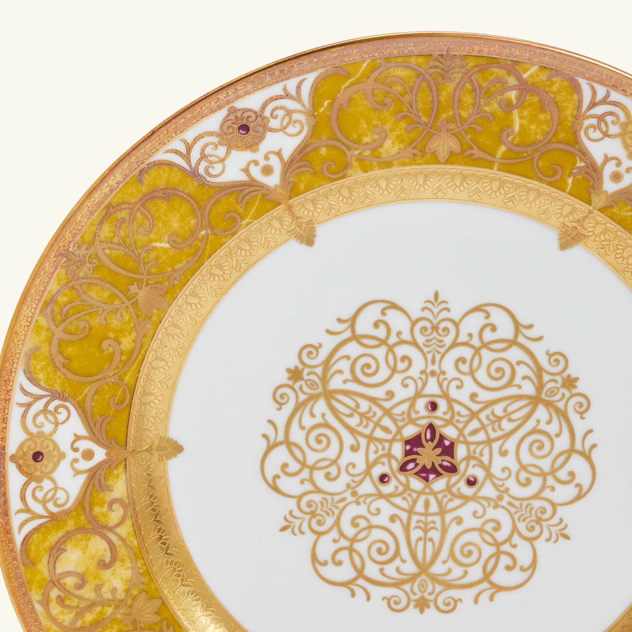 Splendid Dinner Plate Round Gold 26cm bernardaud splendid dinner plate round gold 26cm